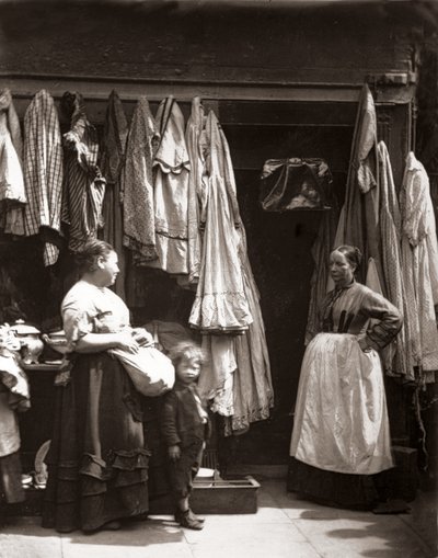 An Old Clothes Shop, Seven Dials, from 